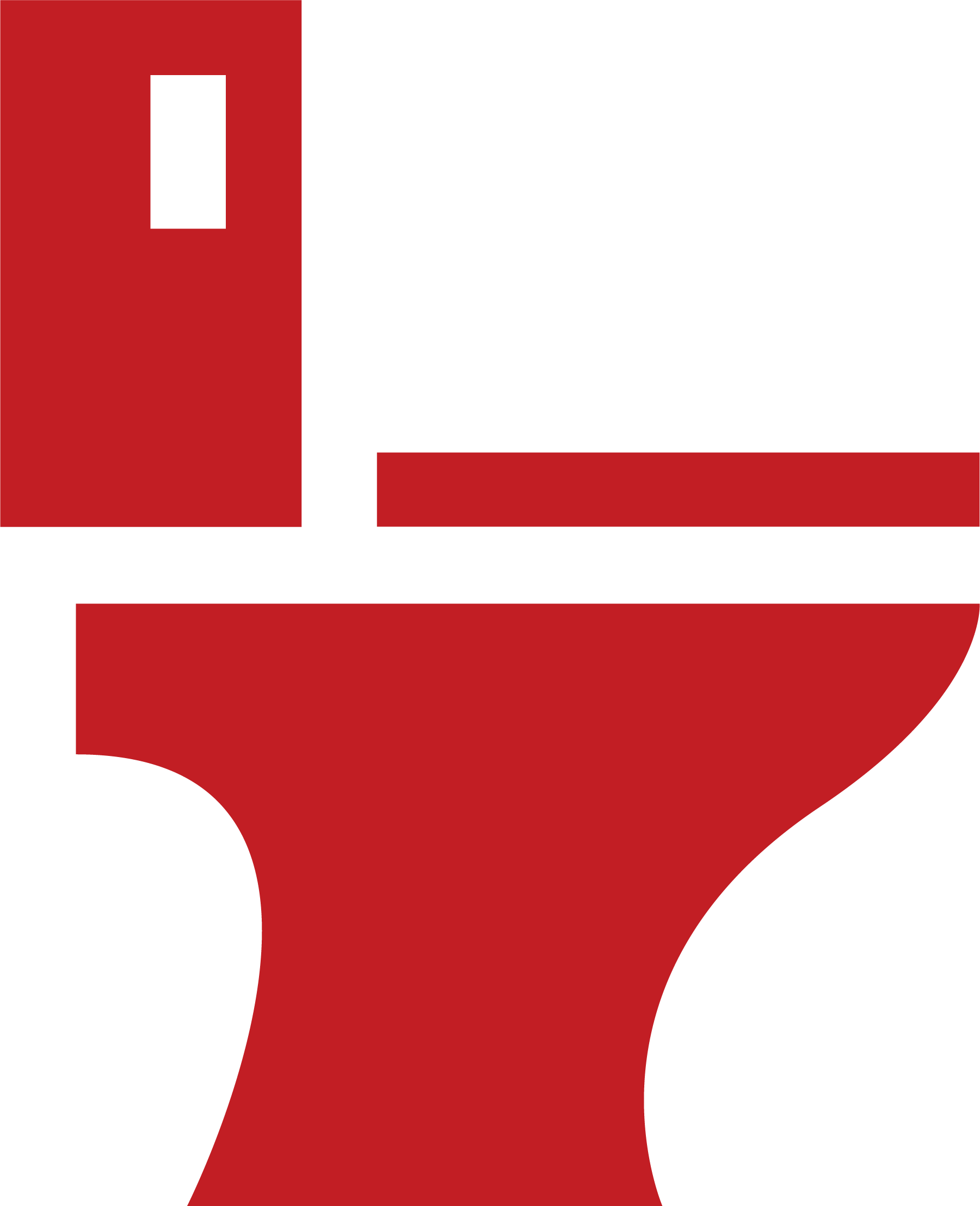Toilet and sink clog icon representing clogged toilets and sinks.